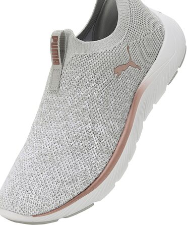 Жіночі кросівки Puma Softride Remi Slip-on для бігу та вулиці, 39 EU, сірий, білий, рожеве золото
