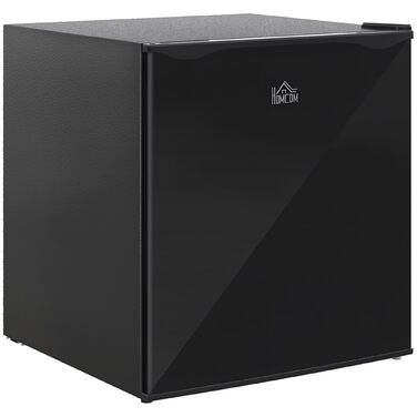Mini морозильна камера HOMCOM 35 л, електрична, автономна, чорна, без замка