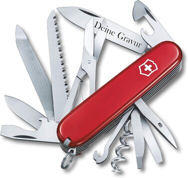 Швейцарський ніж Victorinox Ranger з гравіюванням на замовлення | Подарунок для чоловіків та жінок | День народження | 21 функція