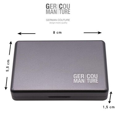 GC Premium Accessories Case Compatible with IQOS Terea Iluma Prime or Heets one Duo 3 Originals Kit Stick Case Stickbox Aluminum, Anthracite