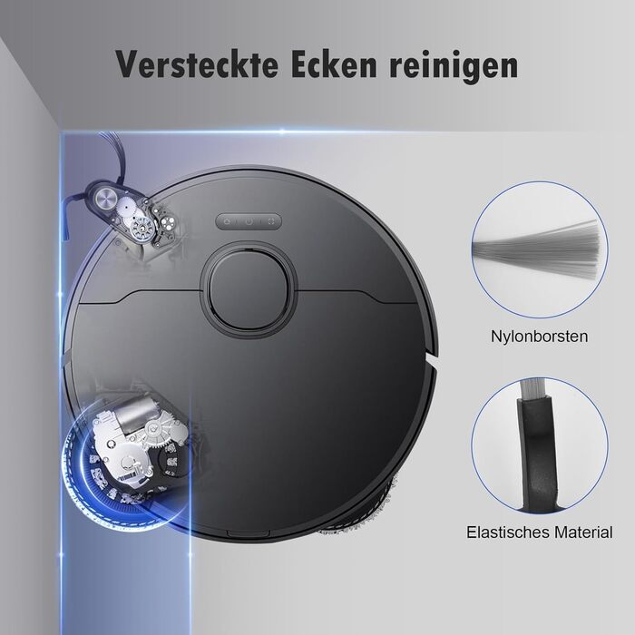 Набір аксесуарів для робота-пилососа Dreame L20 Ultra: 2 щітки, 6 мішків, 4 мокрі серветки, 4 HEPA-фільтри, 4 бічні щітки, 1 щітка для очищення