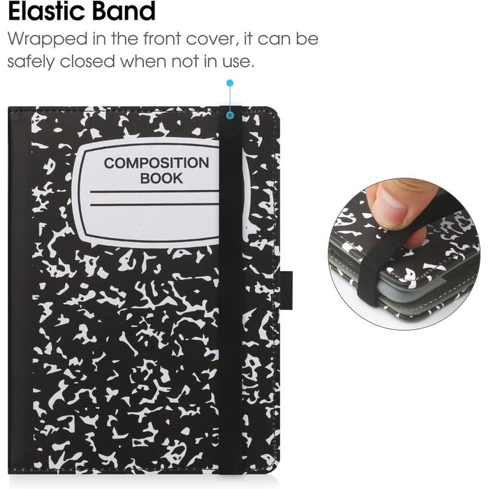 Чохол-книга для 6-дюймових eReaders: Kindle, Kobo, Tolino, Pocketbook, Sony. З підставкою та петлею для руки