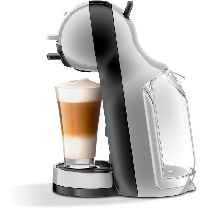 Кавомашина NESCAFÉ Dolce Gusto Mini Me від Krups, сірий колір Artic Grey, 15 Bar, 0,8 л резервуар, Eco-Mode