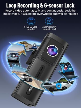 3-канальний автомобільний відеореєстратор 4K+1080P+1080P (передній, задній, салонний), 5GHz WiFi, 3.16