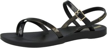 Сндалі Ipanema Fashion VIII FemT жіночі, чорно-золоті, 39 EU