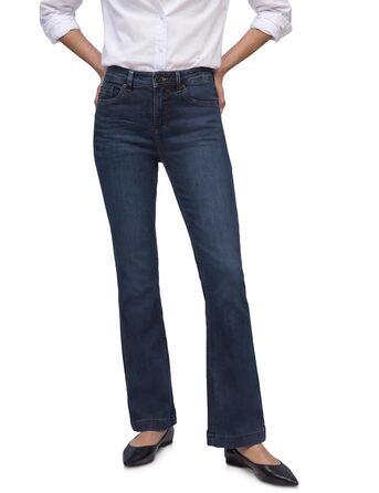 Джинси жіночі Street One Bootcut 3716435, темно-синій індиго, 34W/32L