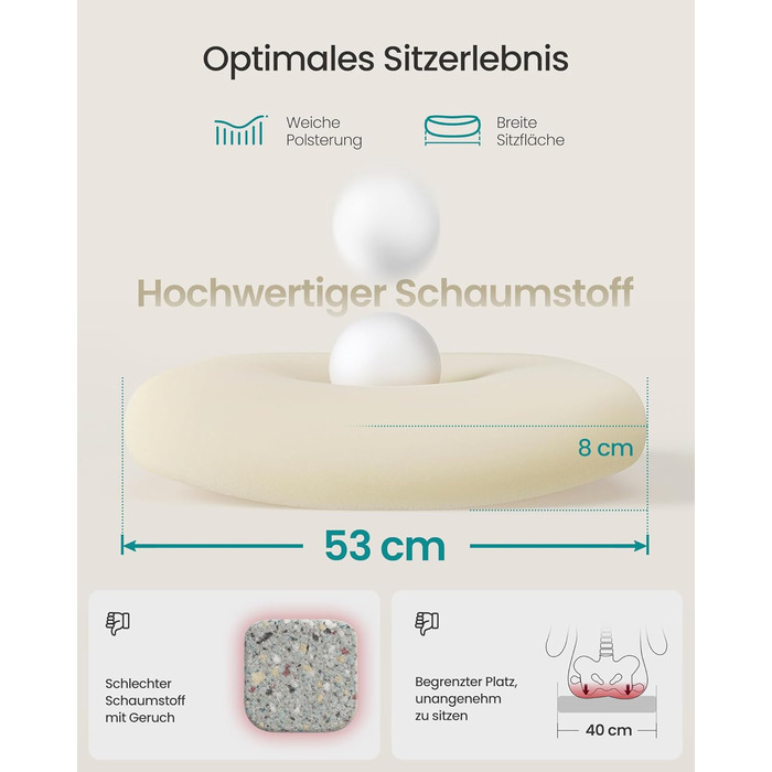 Офісне крісло SONGMICS з ергономічною спинкою з сітки, підпору для попереку та підголівником, функцією гойдання, регульованими підлокітниками, для офісу, спальні, студентів, OBN37BK (Тауновий сірий)