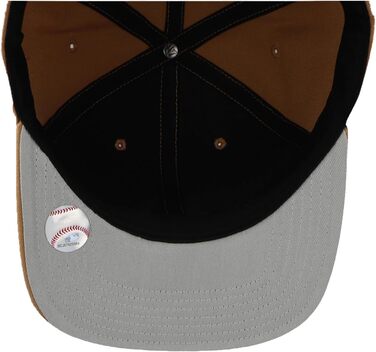 Кепка бейсбольна 47 MLB Cold Zone Snapback Camel (31) з вигнутим козирком та логотипом команди