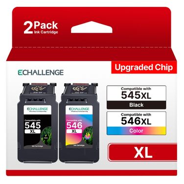 Картриджі ECHALLENGE PG-545XL та CL-546XL для принтерів Canon PIXMA (чорний та кольоровий), Multipack XL для TR4550, TR4551, TR4500, TS3150, TS3350, TS3151, MG3050, MG2950, MG2550S, MX490, MX495