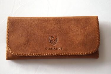 GERMANUS Albrunus - Made in EU - Leather Tobacco Pouch Tobacco Bag Rolling Pouch Rolling Case Tobacco Case