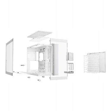 Корпус be quiet! Pure Base 600 DX Midi Tower, білий