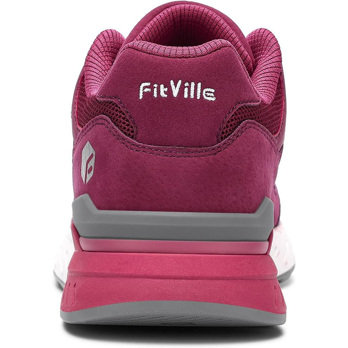 Жіночі кросівки FitVille для бігу та ходьби, широкі, для плоскостопості, 40 EU, рожевий
