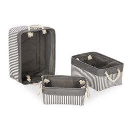 Relaxdays Storage Baskets - Set of 3 Sizes