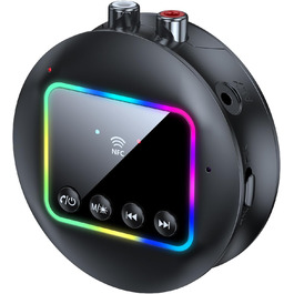 Bluetooth 5.4 Передавач/Приймач AXFEE: HiFi звук, 2-в-1, 3.5mm RCA для дому, авто, TV, навушників Bluetooth 5.4 Передавач/Приймач AXFEE: HiFi звук, 2-в-1, 3.5mm RCA для дому, авто, TV, навушників