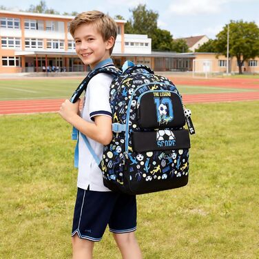 Набір шкільних рюкзаків Makukke для підлітків, геймерський дизайн, з ланч-боксом та пеналом