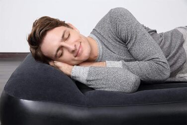 Надувний матрац Bestway Aeroluxe з вбудованим електронасосом, Queensize 203x152x46 см