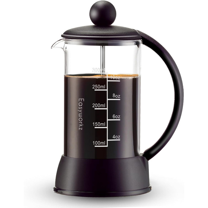 Френч-прес Easyworkz Eclipse 350 мл з боросилікатного скла