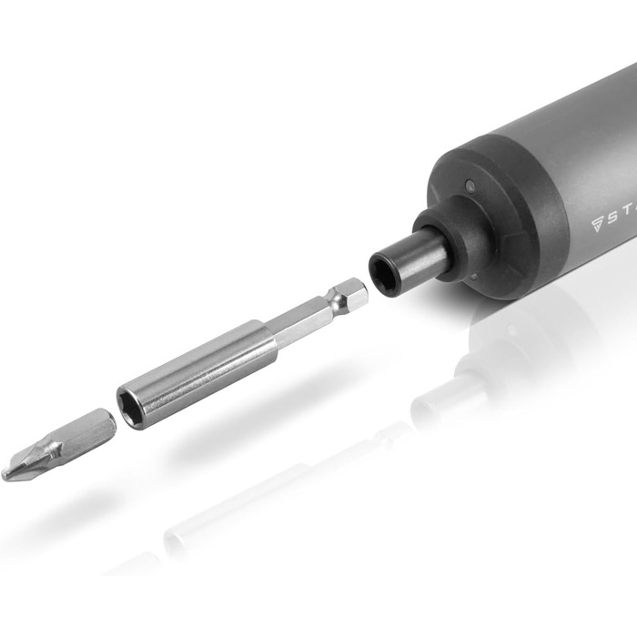 Електричний шуруповерт STAHLWERK з акумулятором 1300 mAh, USB-C, 3.6V, LED, ергономічна ручка