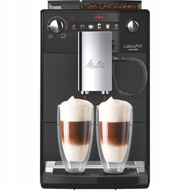 Автоматична кавомашина Melitta Latticia, тиск, 1450 Вт, чорна