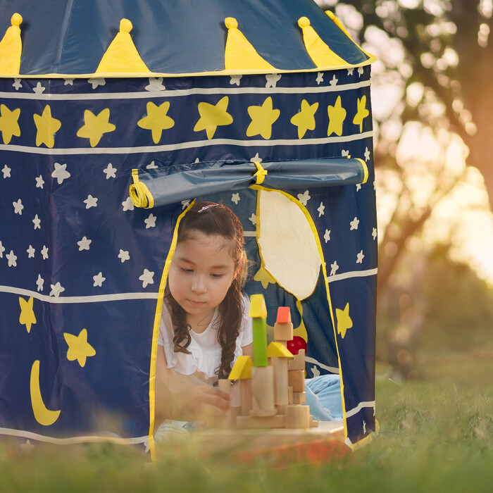 Relaxdays грати в намет Місяць і зірки
