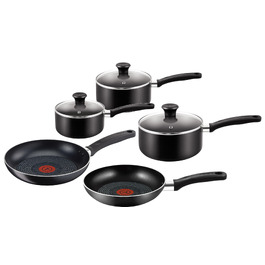 Набір посуду Tefal Essential A157S545, 5 предметів, антипригарне покриття