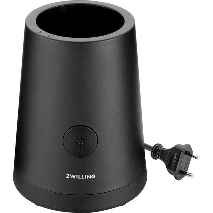 Блендер ZWILLING Standmixer, чорний, 300 Вт, з пляшкою 600 мл, нержавіюча сталь/пластик