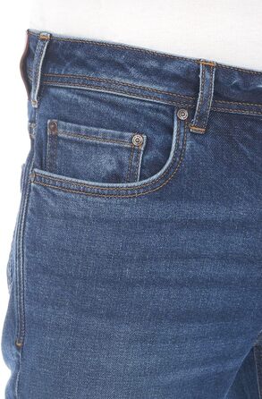 Джинси чоловічі LTB Stretch Timor Bootcut сині/чорні, розміри 28-40, Magne Wash (54329)