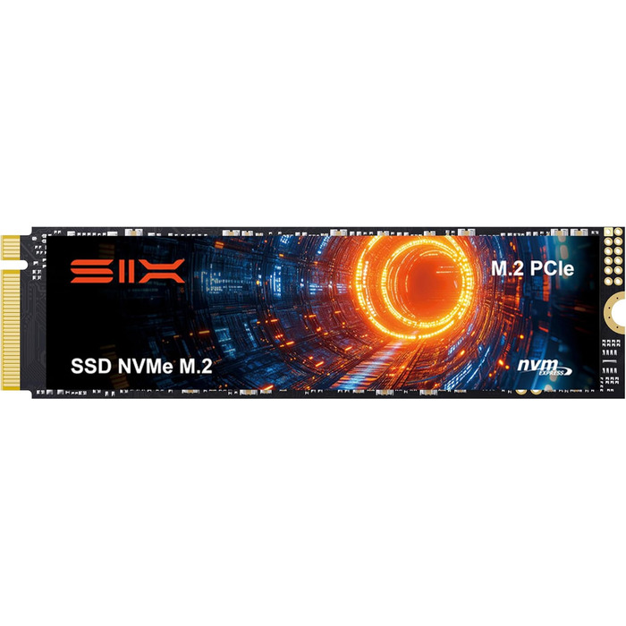 SSD NVMe M.2 PCIe 4.0 2TB X7400 з радіатором - для ігор, PS5, ноутбук, ПК