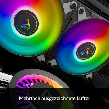 Система водяного охолодження ARCTIC Liquid Freezer III 280 A-RGB для ПК, Intel & AMD, білий колір