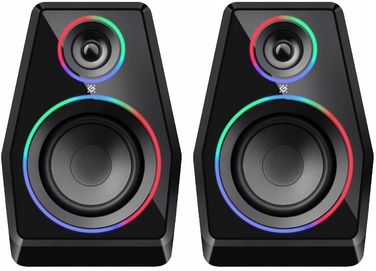 Колонки Defender SOLAR 10 2.0 10 Вт Bluetooth, USB, RGB-підсвітка