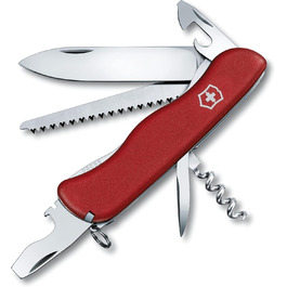 Мультитул Victorinox Forester: Швейцарський ніж, 12 функцій, червоний