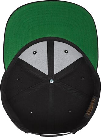 Кепка Snapback Baddery Cap Flexfit Hakuna Matata - чорний колір, універсальний розмір для чоловіків та жінок