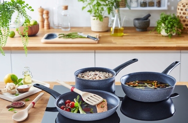 Набір сковорідок Tefal Healthy Chef 24/28 см для індукційних плит