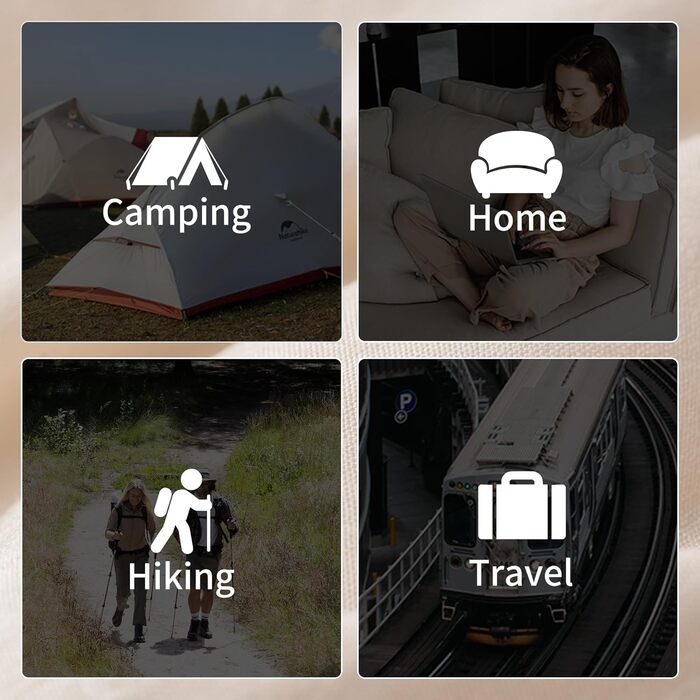 Спальний мішок Naturehike Envelope, 3-сезонний, ультралегкий, водонепроникний для дорослих. Можливість з'єднання та прання. Підходить для кемпінгу, трекінгу, альпінізму. Зелено-сірий (Хакі)
