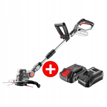 Акумуляторний підрівнювач для трави GRAPHITE 18V 25 см (без акумулятора) 58G030