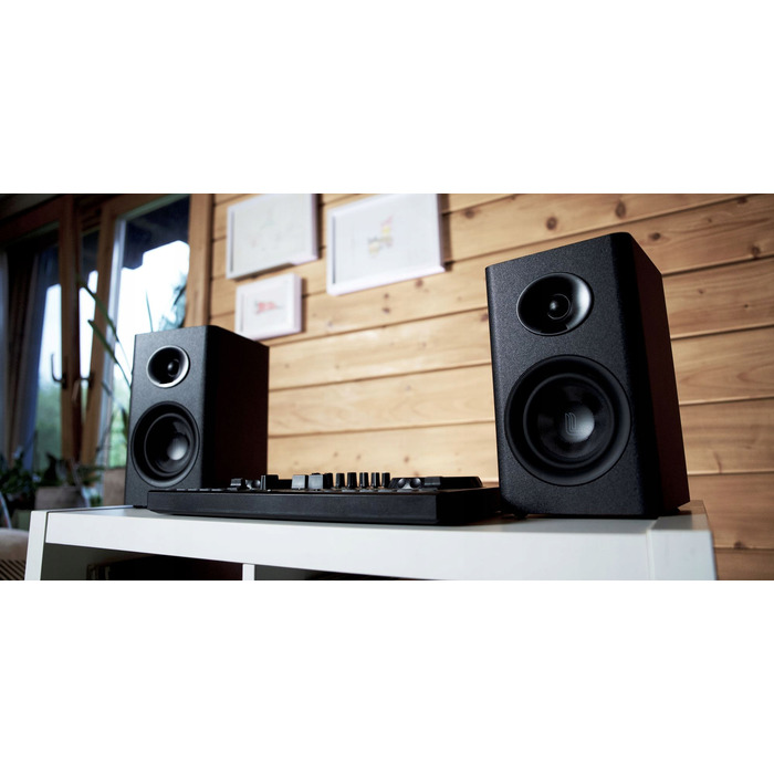 Комп'ютерні колонки Bluetooth Laudberg XS1B 2.0, чорні, 80 Вт, USB