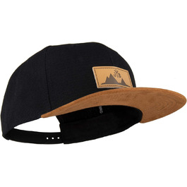 Кепка бейсболка Jumping Bird • Унісекс • Знімний козирок • Легко миється • Чорний колір