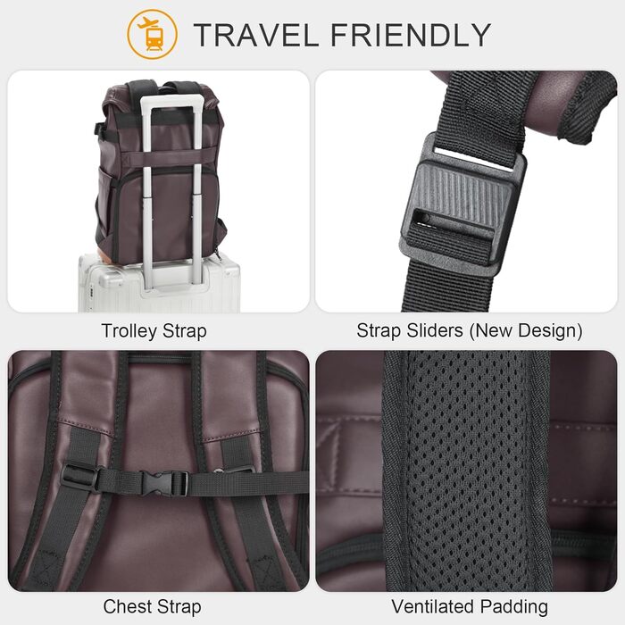 Рюкзак для фотоапарата Tarion: водонепроникний, з відділенням для ноутбука 14