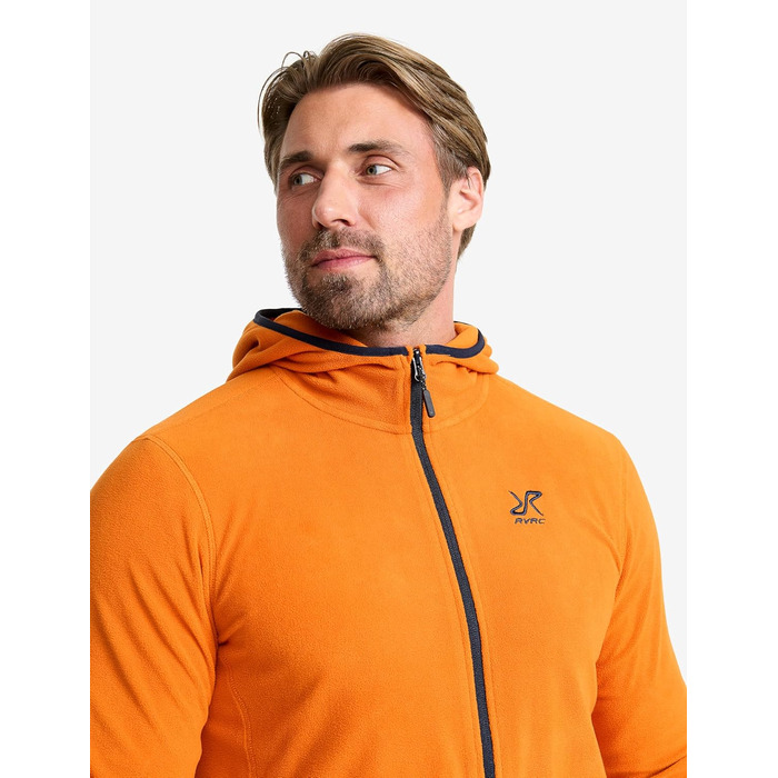 Флісова худі RevolutionRace Hiker для чоловіків, легка та еластична, чорна (XL, Desert sun)