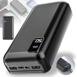 Потужний павербанк 50000 mAh 22.5W PD: швидка зарядка та універсальна сумісність