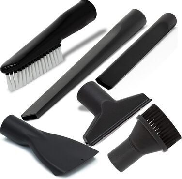 Насадки для пилососа: комплект з щітками для меблів, матраців, щілин (діаметр 35 мм)