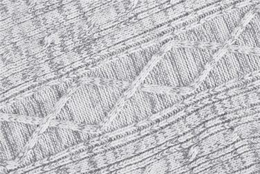 Чоловічий в'язаний кардиган Runcati з довгими рукавами, коміром та застібкою-блискавкою. Сірий колір, розмір XXL.