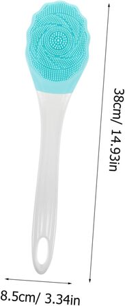 Shower Brush with Handle – Electric Body Brush for Body Massage and Back Cleaning for Everyone