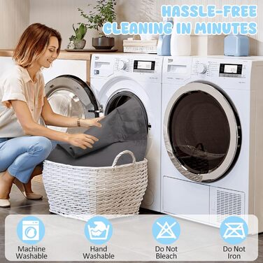 Водонепроникний захисний чохол на диван для собак HezzLuv, ковдра для тварин, захист матрацу, меблів, миючий, двосторонній, стійкий до подряпин, для цуценят, середніх та великих собак та котів, сірий, 157x127 см