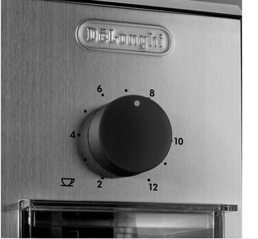 Кавомолка De'Longhi KG89, професійна, срібляста