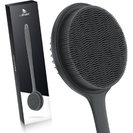 Силіконова щітка для спини Lebrüke® - Скребок для тіла з довгою ручкою для душу