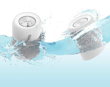 Hama Twin 3.0: Набір 2 Bluetooth-колонок, водонепроникні 30W, білі. TWS, IP67, до 10 год роботи