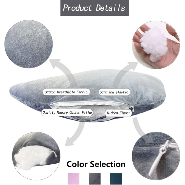 Y-Shaped Pillow for Shoulder Surgery Recovery: Rotator Cuff Support, Postoperative Sleep and Sitting Aid, Dark Gray