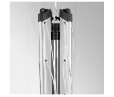 Сушарка для білизни Brabantia 310669, срібляста, 271x177 см