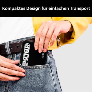 Фотодрук Kodak Mini 2 Retro: компактний мобільний принтер Bluetooth, 5.3x8.6 см, комплект з 38 картками, білий